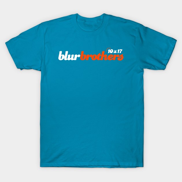 Miami Dolphins - The Blur Brothers (Inverse) T-Shirt by Love of the Mouse Multimedia